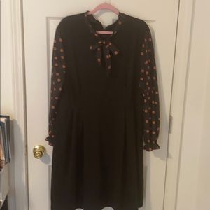 Black Pumpkin Halloween Dress SHEIN